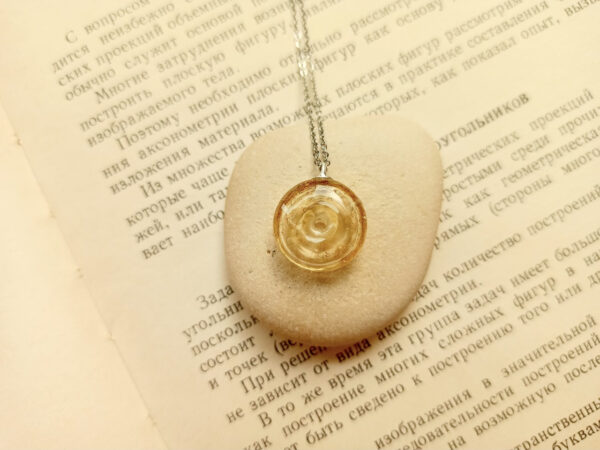 peace buckle diffuser necklace