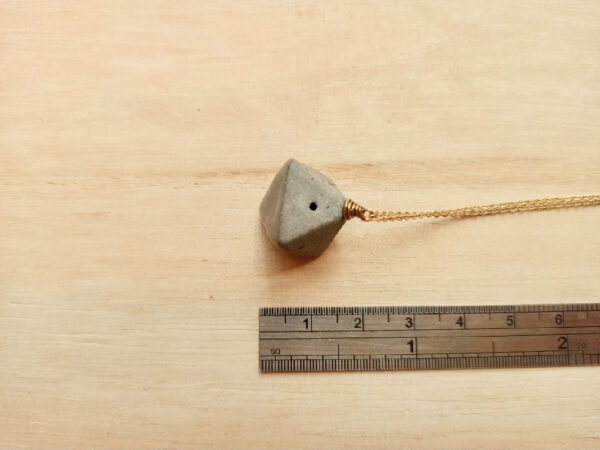 double pyramid bottle necklace