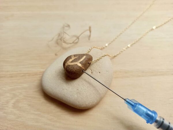 drip shape diffuser bottle necklace