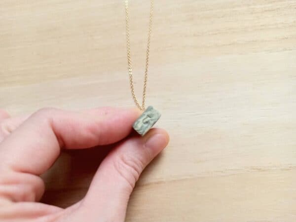 diffuser stone necklace