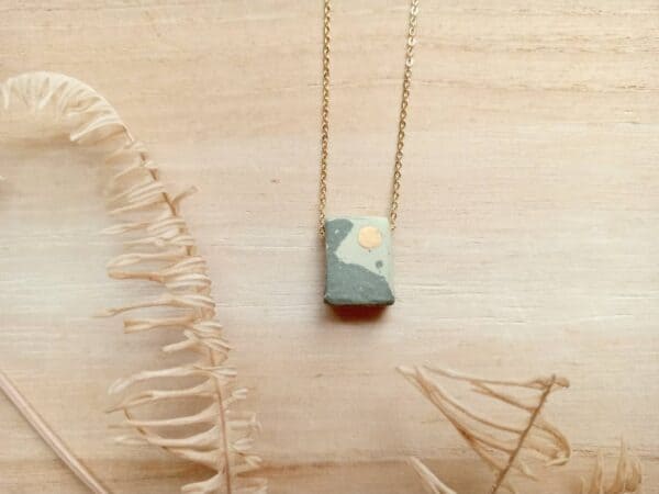 diffuser stone necklace