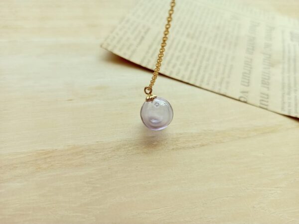 glass diffuser bottle necklace