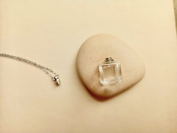 cube vial bottle Strong Miniature Glass Wishing Bottle