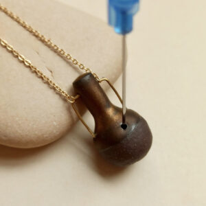 Amphora ceramic diffuser necklace