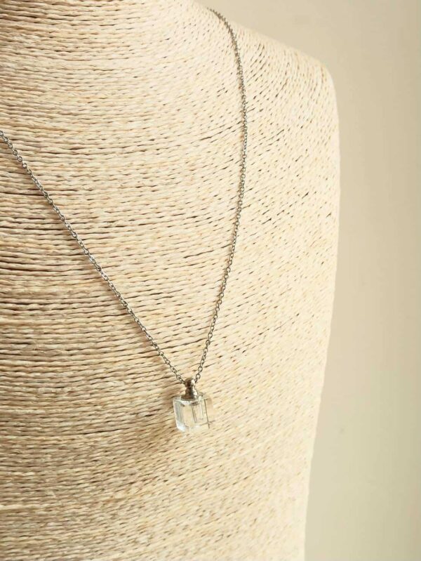 glass bottle necklace